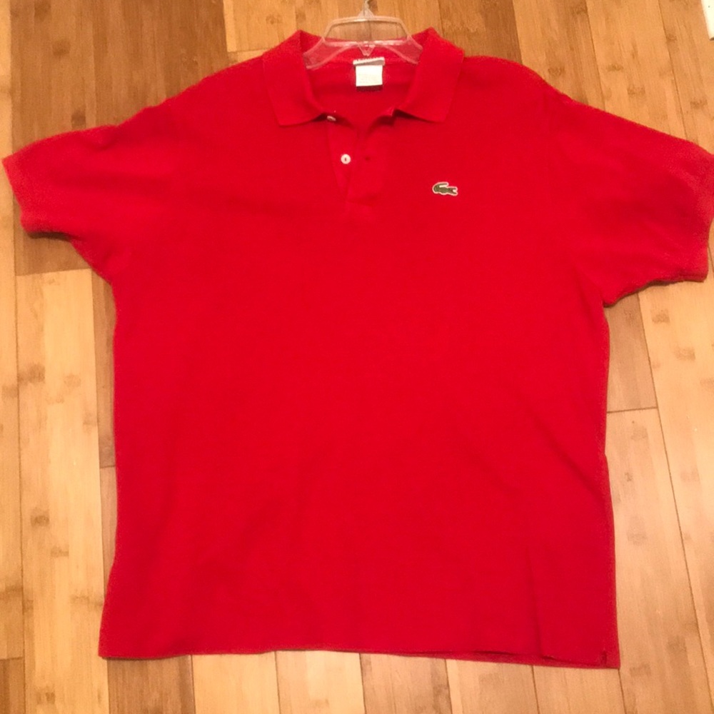 Lacoste Red polo shirt
